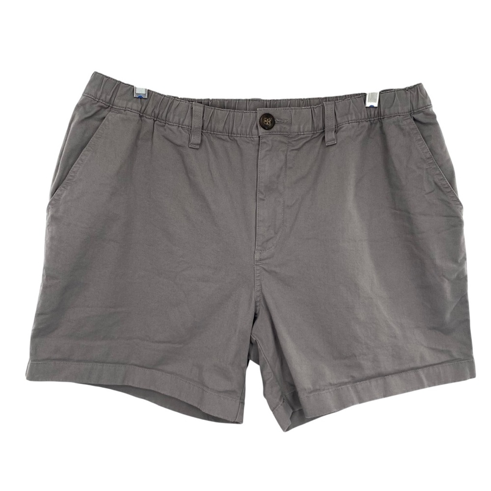 Chubbies Mens The Silver Linings Stretch Twill Shorts Gray Size XL